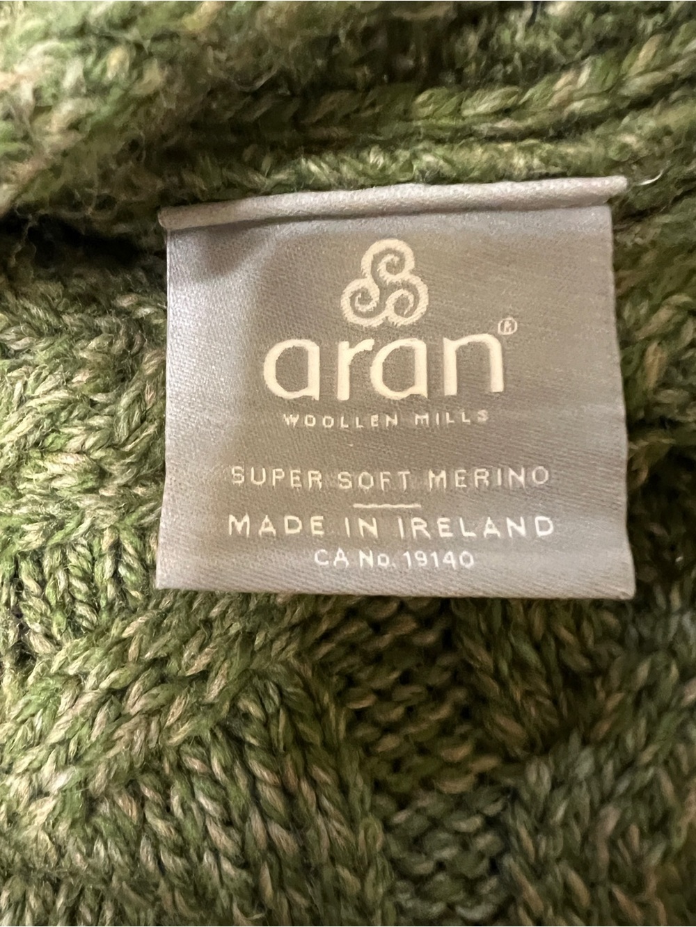 Aran Sweater Market Super Soft Luxury Cable Knit Aran XL - Picture 6 of 10